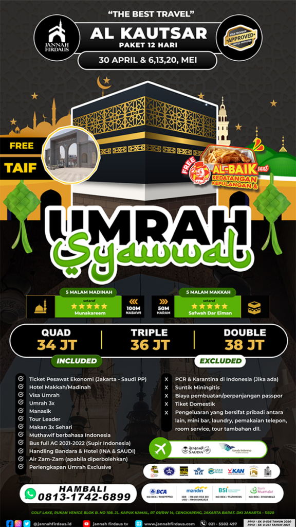 umroh syawal 2023 alkautsar
